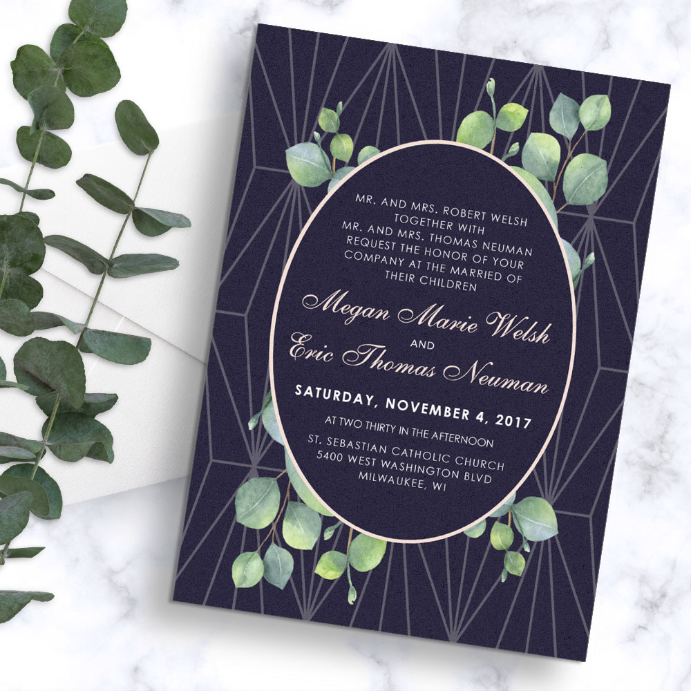 Vintage Wedding Invitation