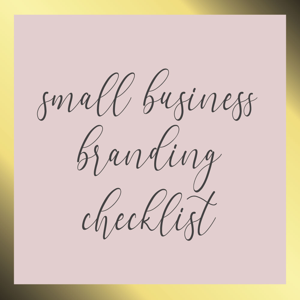 Small Business Branding Checklist